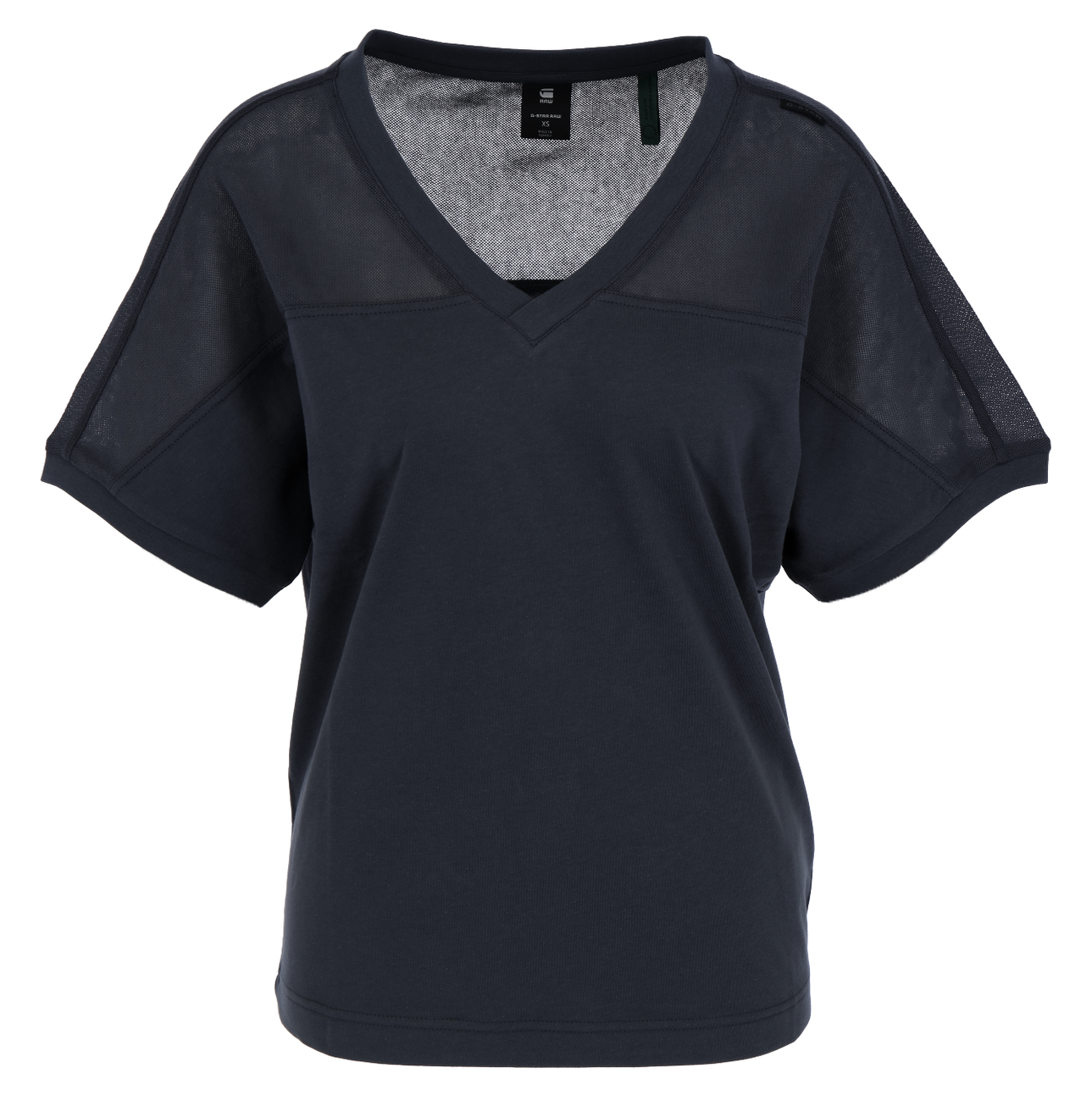 G-STAR RAW DENIM MESH MIX LOOSE V T Damen T-Shirt